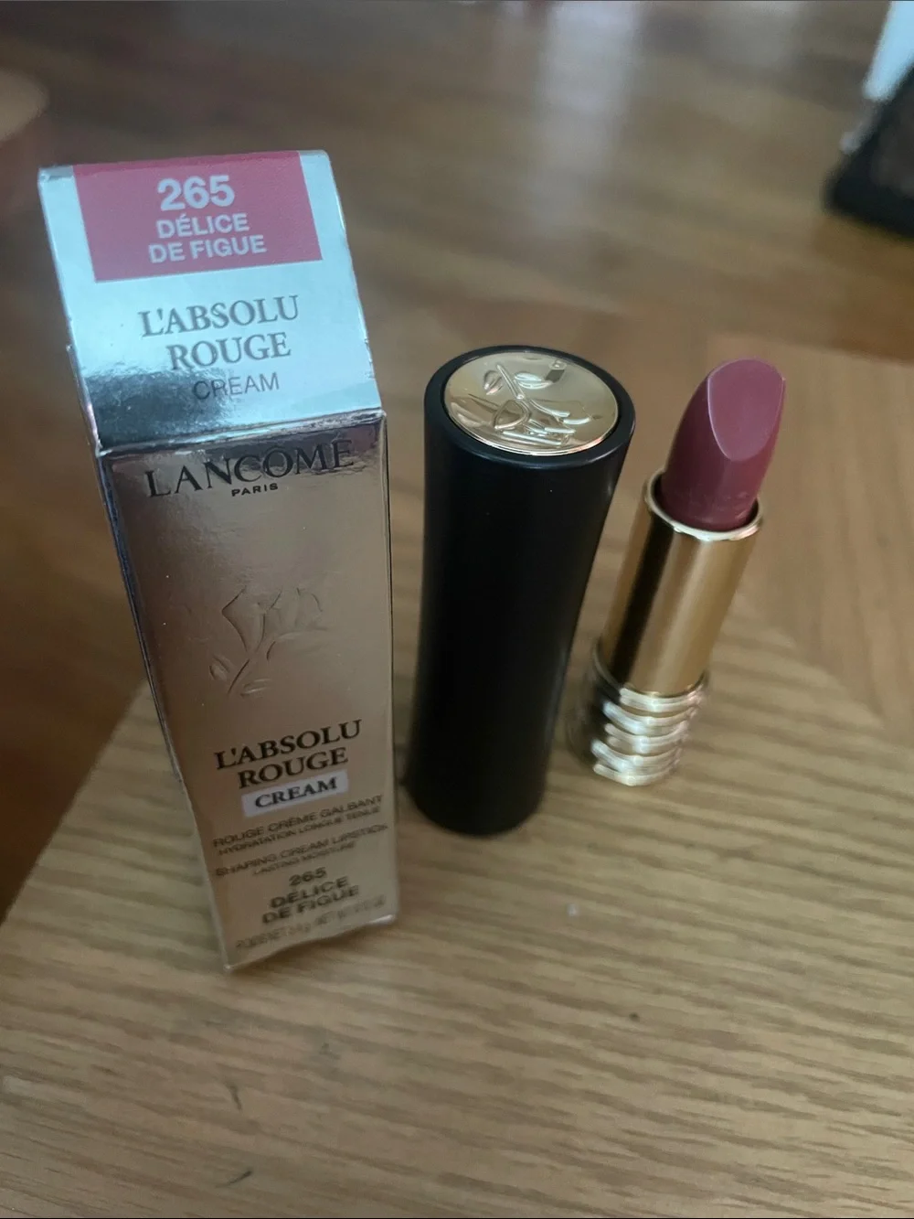 Lancôme L'Absolu Rouge Cream Lipstick — Mauve Pink (265 Délice de Figue)